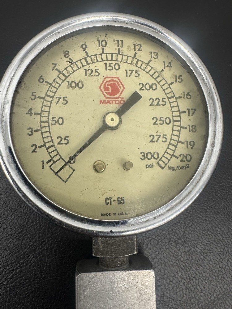 Matco CT-65 Compression Tester Gauge