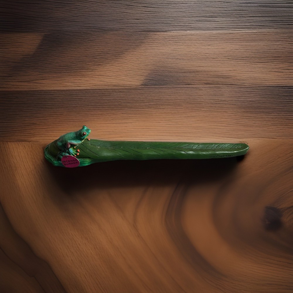 Vintage Frog Incense Burner