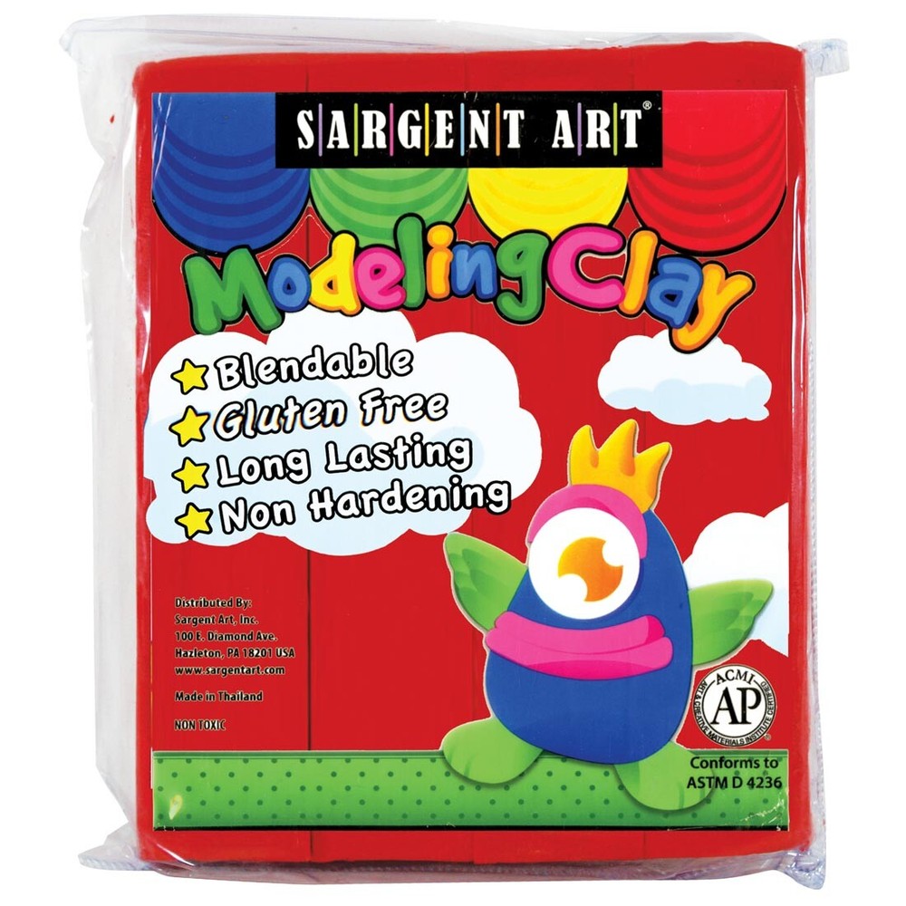 Sargent Art Modeling Clay Red