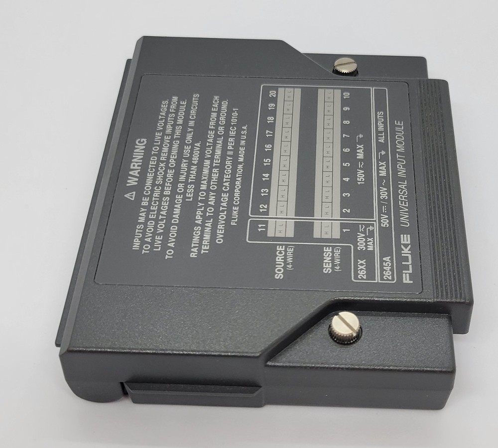2645A Fluke Universal Input Module ***Used, Untested
