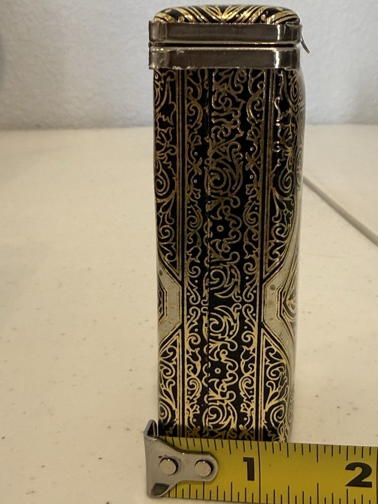 1960s Cigarette Case | Mod Paisley Print
