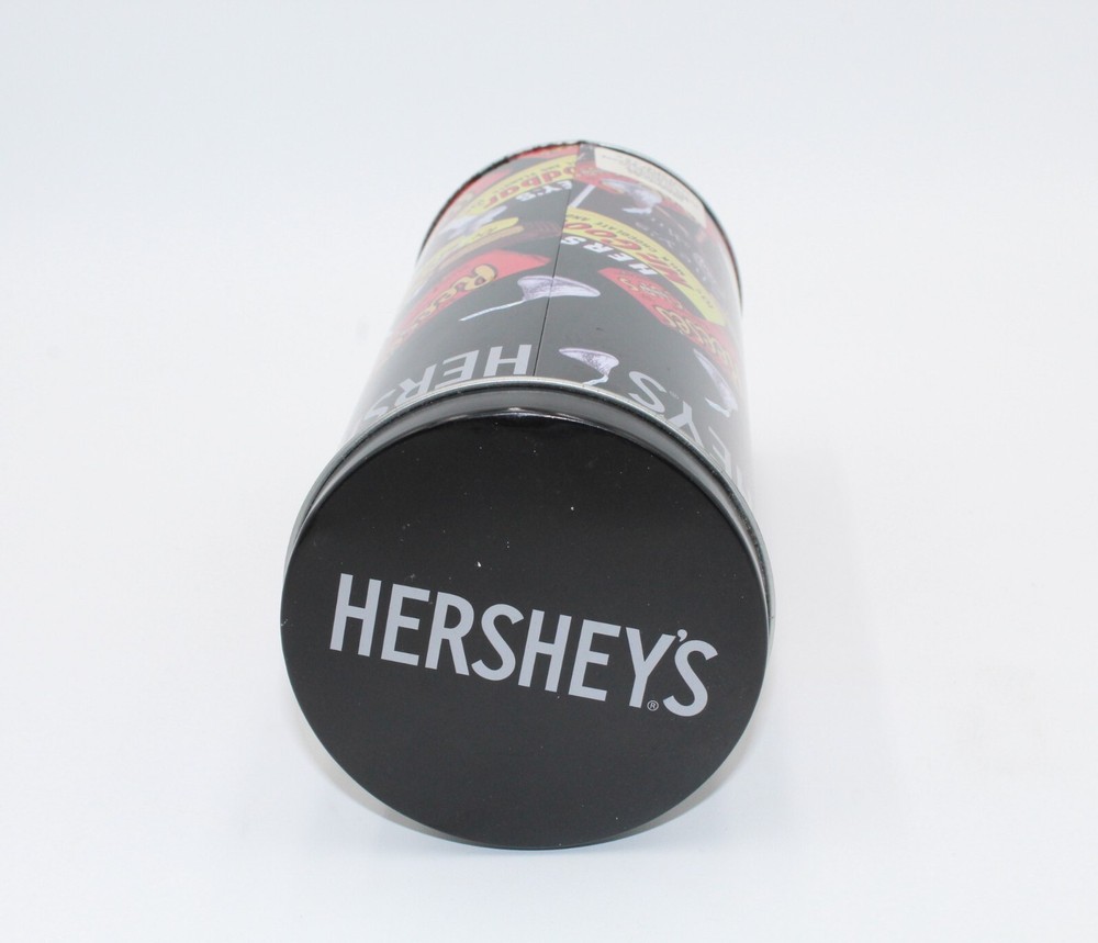 Vintage Hershey's Assorted Miniatures Collectible 9" Round Container Tin *Empty*