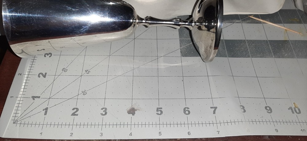 Two Silver Chalices Goblets- made in Spain