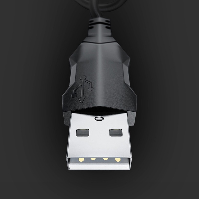 Winter USB Heating Wired Mouse 3-Button Corded Mouse for Laptop Desktop Notebook