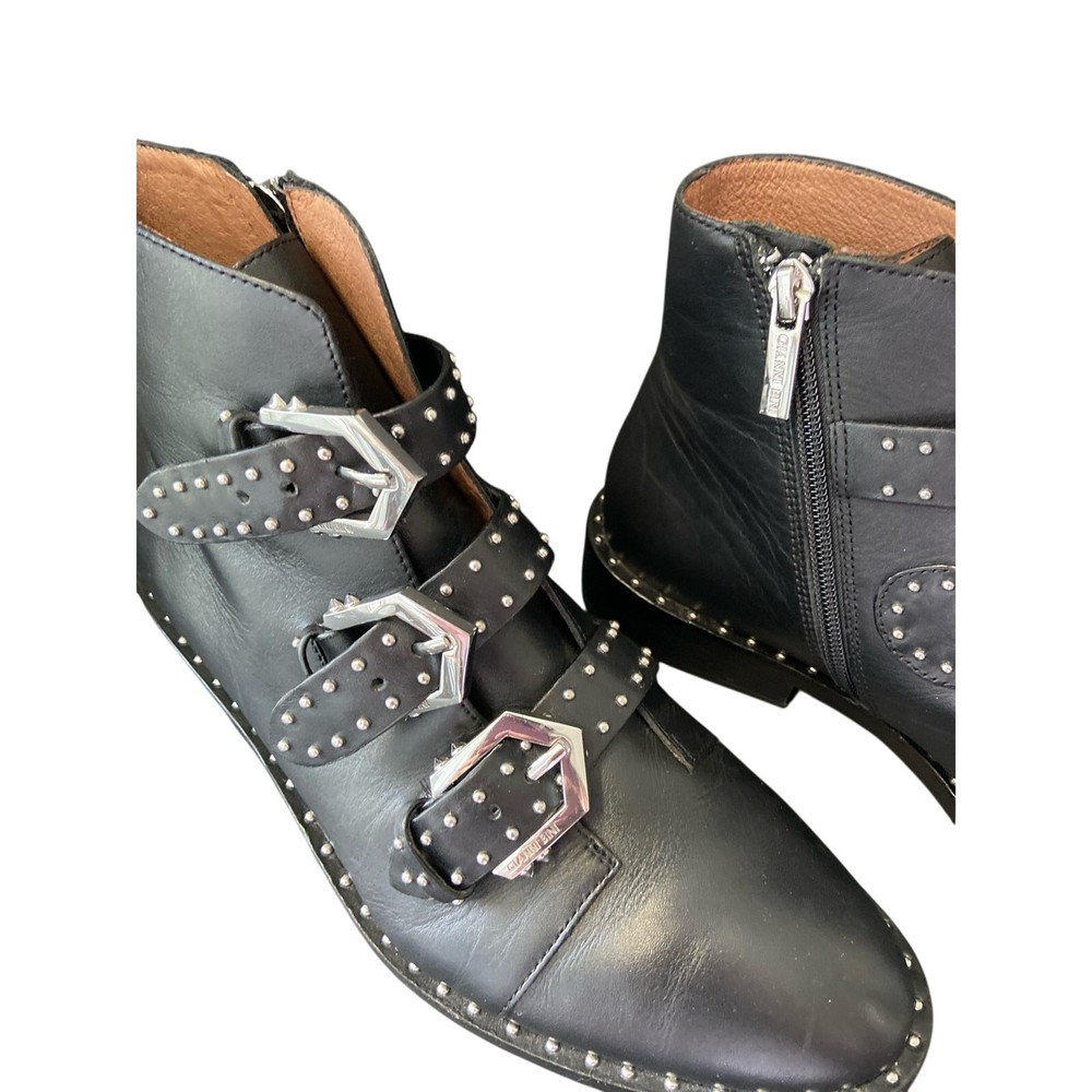 Black Lace-Up Ankle Boots | Gothic Y2K Biker Core