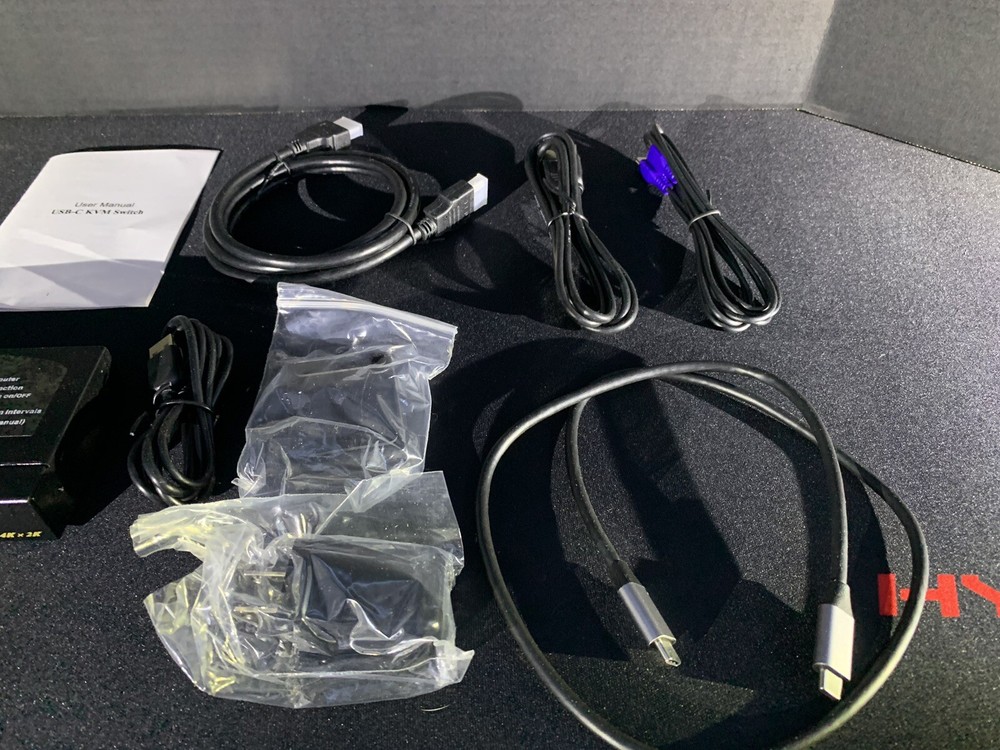 CKLau 2 Port USBC + HDMI KVM Switch - Model 62TH