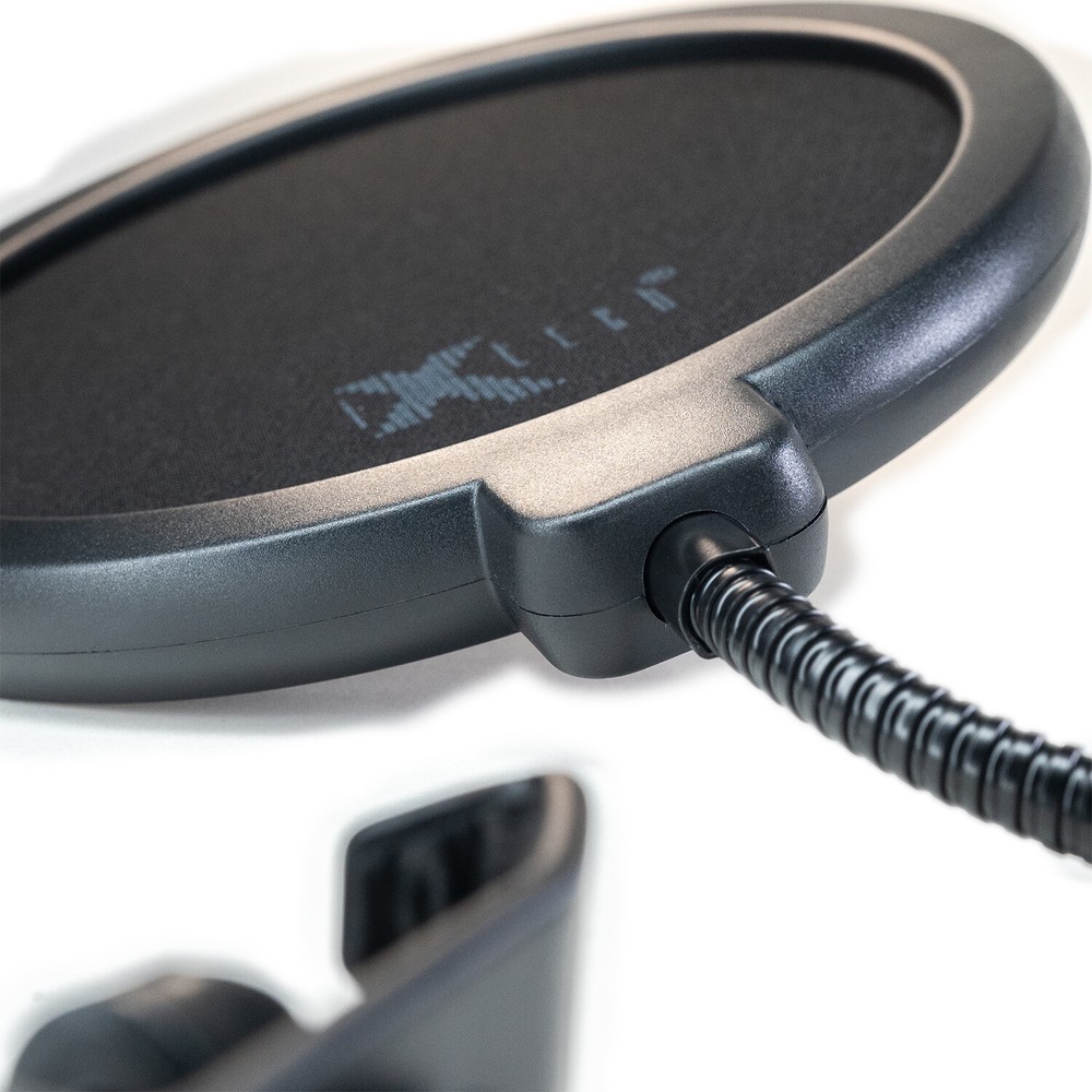 iXtech Professional Microphone Pop Filter Mask Shield For Blue Yeti and Any Mic.