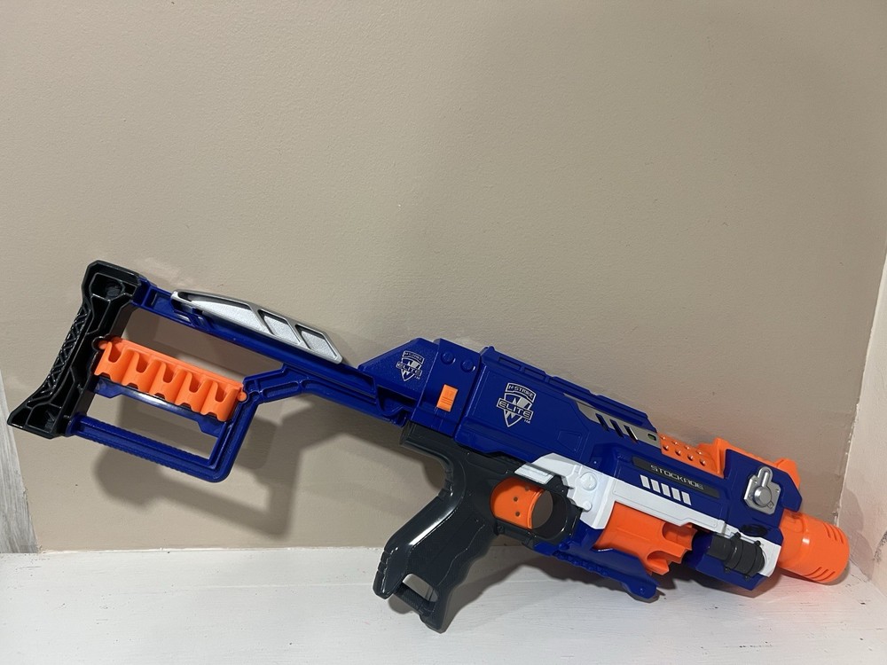 Nerf N-Strike Elite Stockade Motorized Blaster Tested