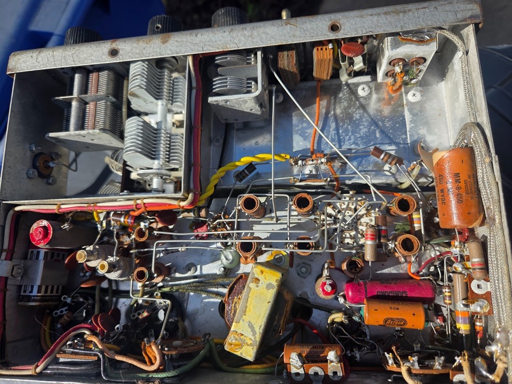 Multi-Elmac AF-67 Trans-Citer Transmitter Am Nfm Cw Multi Untested For Parts