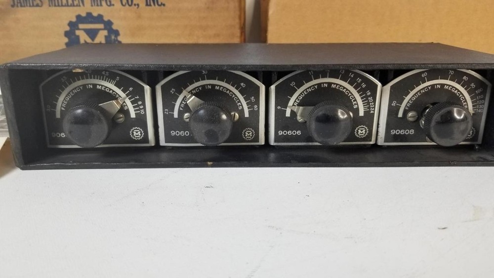 James Millen Frequency Meter Set 90600 3-140 MC