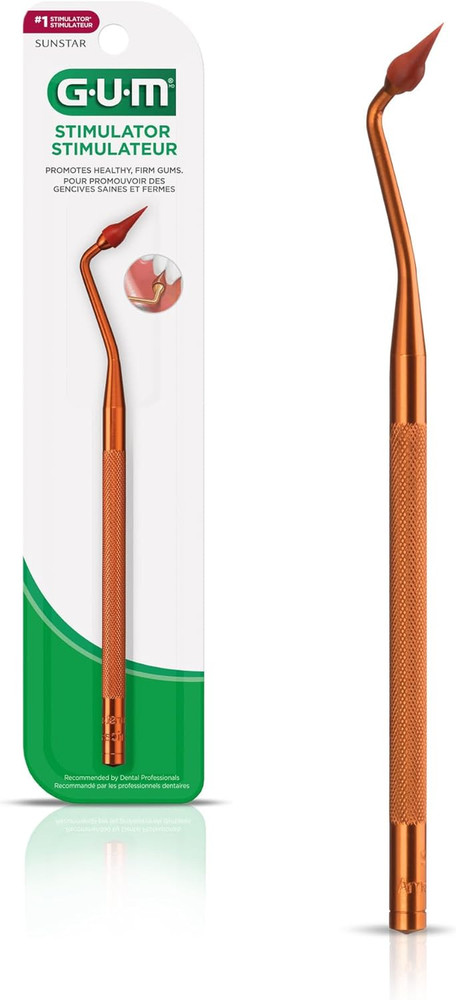 Stimulator Permanent Handle - 1 Rubber Tip Included - Long Handled Massager Remo