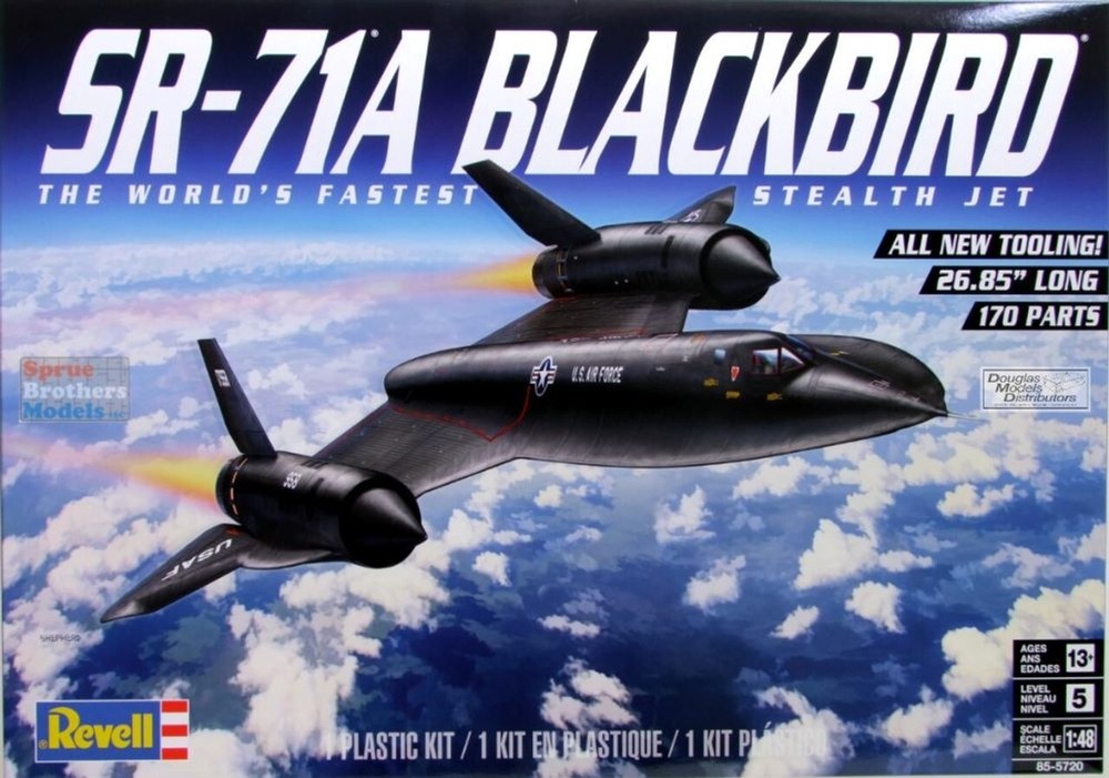 1:48 Revell SR-71A Blackbird