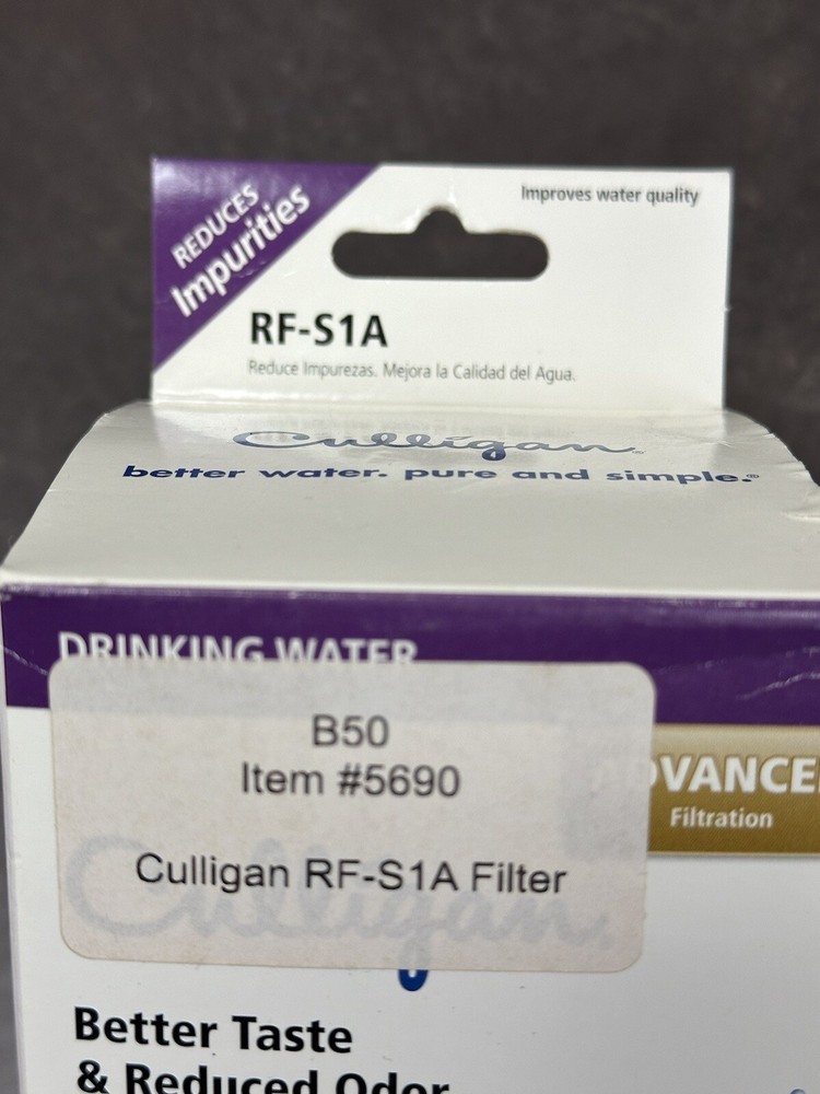 Culligan RF-S1A Refrigerator Replacement Filter Cartridge
