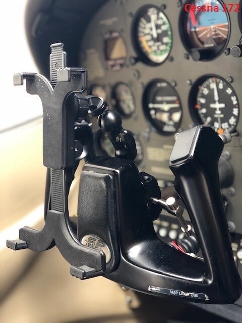 FlightPro Aviator Universal Yoke Mount for iPad, iPad Mini & More!