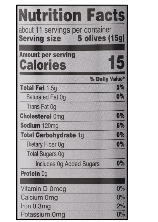 (3 pack) Great Value Medium Pitted Black Olives, 6 oz
