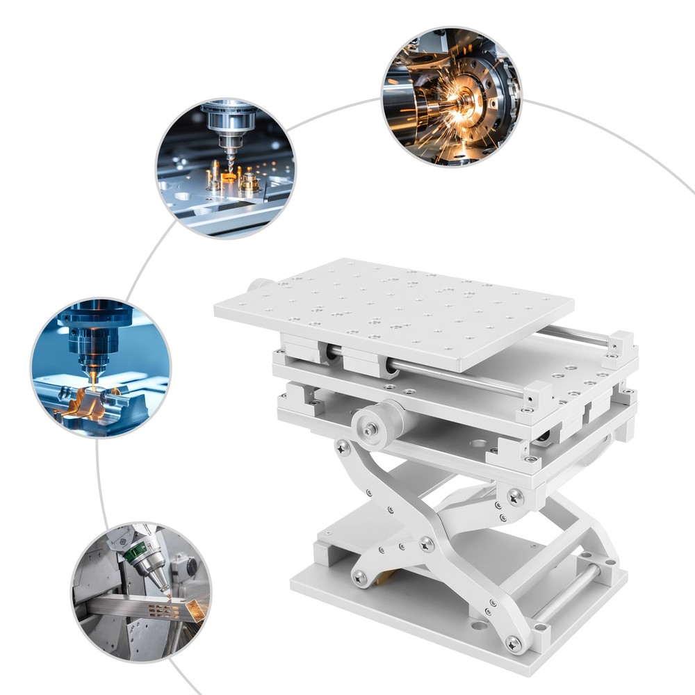 210*150mm 3D Laser Marking Machine Mobile Workbench XYZ Axis Moving Table 3 Axis