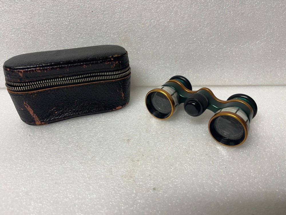 Binoculars Compact Opera Leather Case