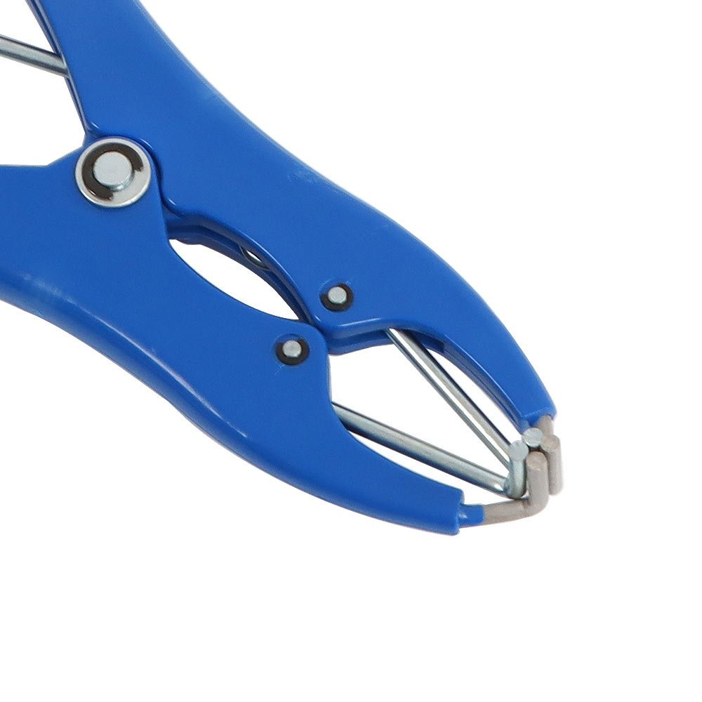 Elastrator Castration Plier W/ 100 Green Rubber Rings Applicator Castrator Ring
