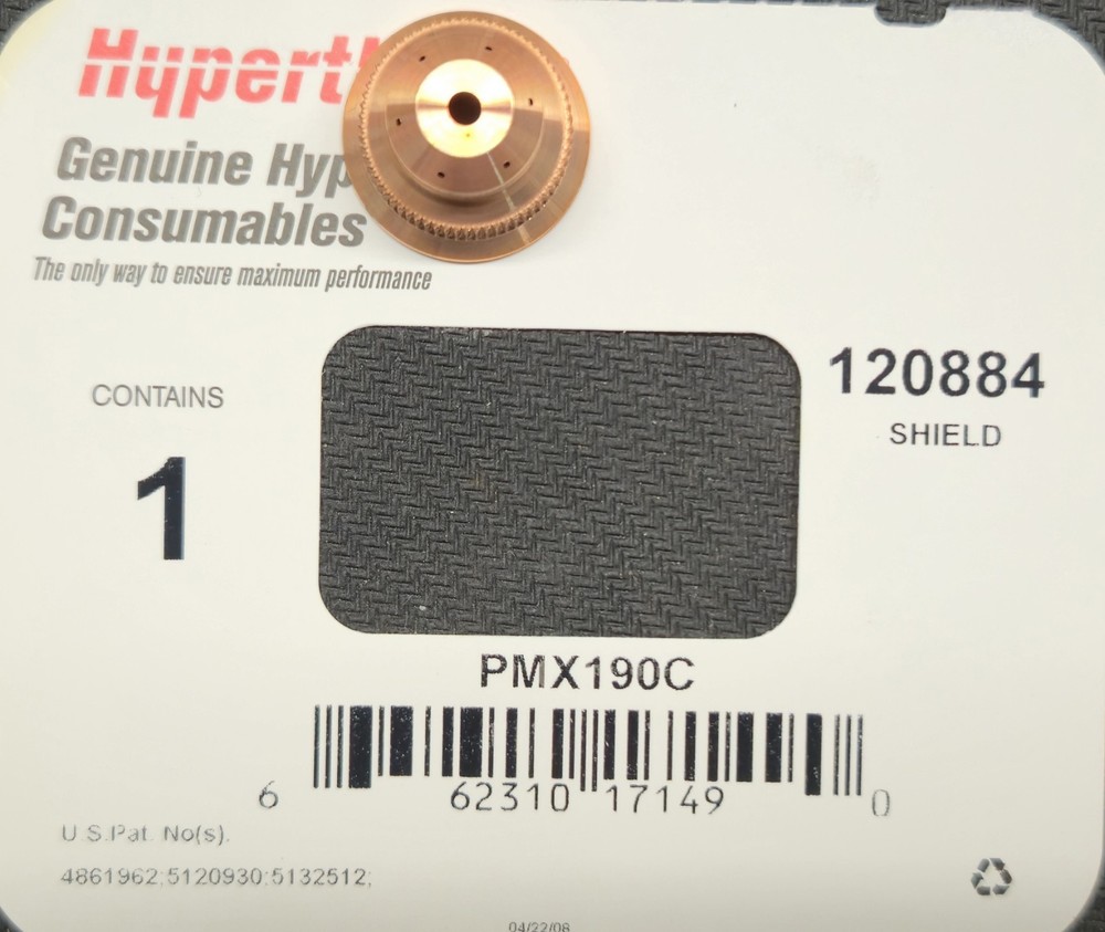 Hypertherm 120884 Shield, Legacy Series, PAC Series