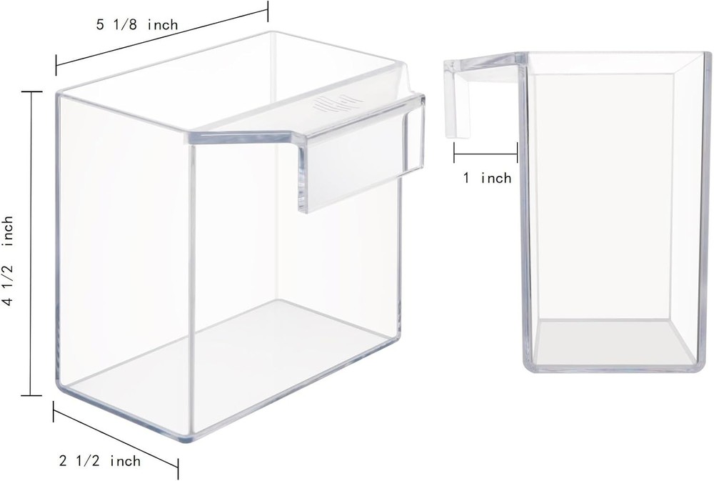 Drip Acclimation Container for Fish & Corals – Hanging Acclimation Box for Sa...