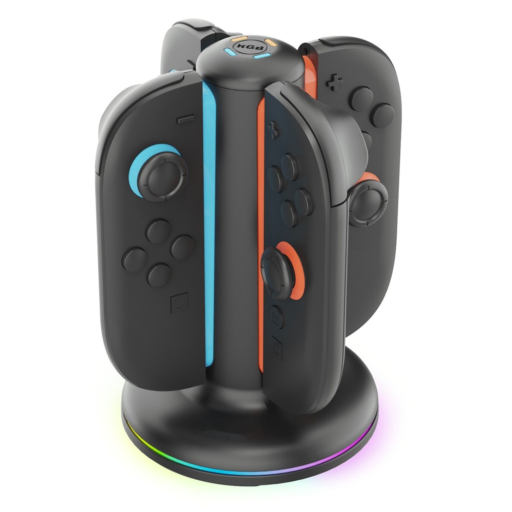 Dual-Side Magnetic Alignment System Charging Dock for Nintendo Switch 2 JoyCon 2