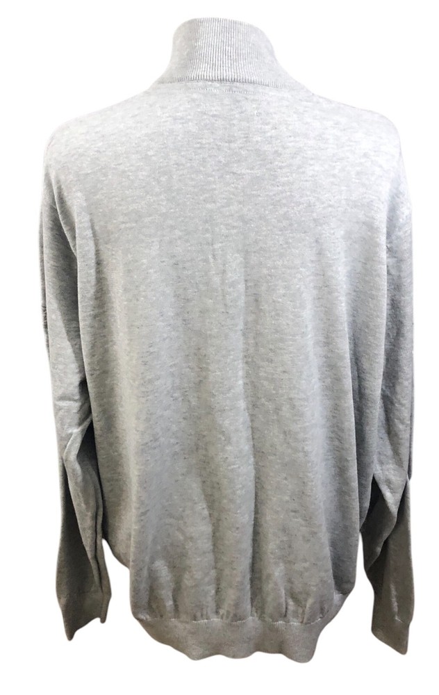 AshWorth Pullover Jacket Mens Gray XL 100% Cotton