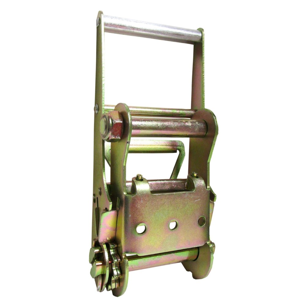 4" Long Handle Ratchet Tie Down with Security Lock 8,000 LBS Working Load