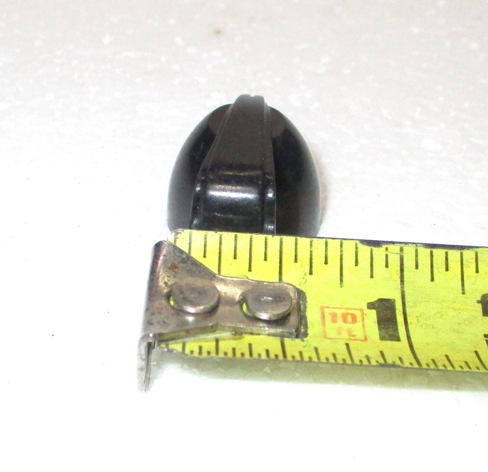 One Cornell Dublier Decade Capacitor Box Replacement Black Chicken Head Knob