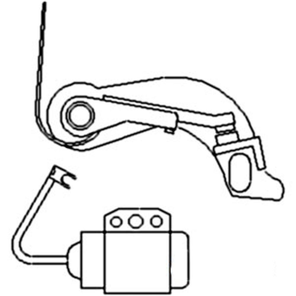 Ignition kit (inc. points condensor) Fits John Deere - AT21062 AT21719_4