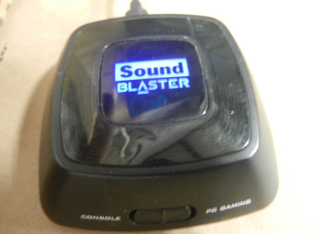 Creative Labs Sound Blaster External USB PC / Console Switch