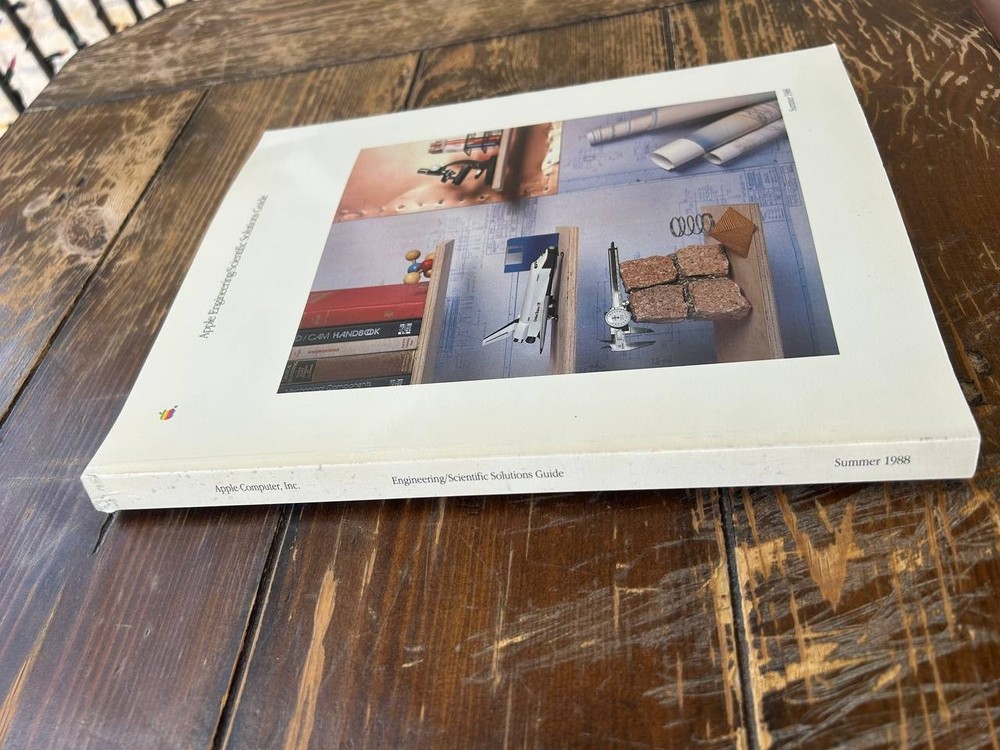 Apple Engineering/Scientific Solutions Guide Summer 1988 Vintage Book