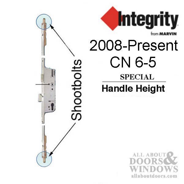Integrity Active 45/92 Multipoint Lock CN 6-5 Shootbolt Stainless Steel