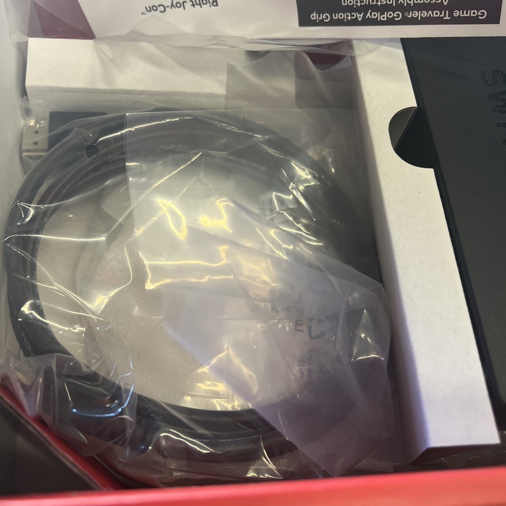 nintendo charger and switch box / NO SWITCH