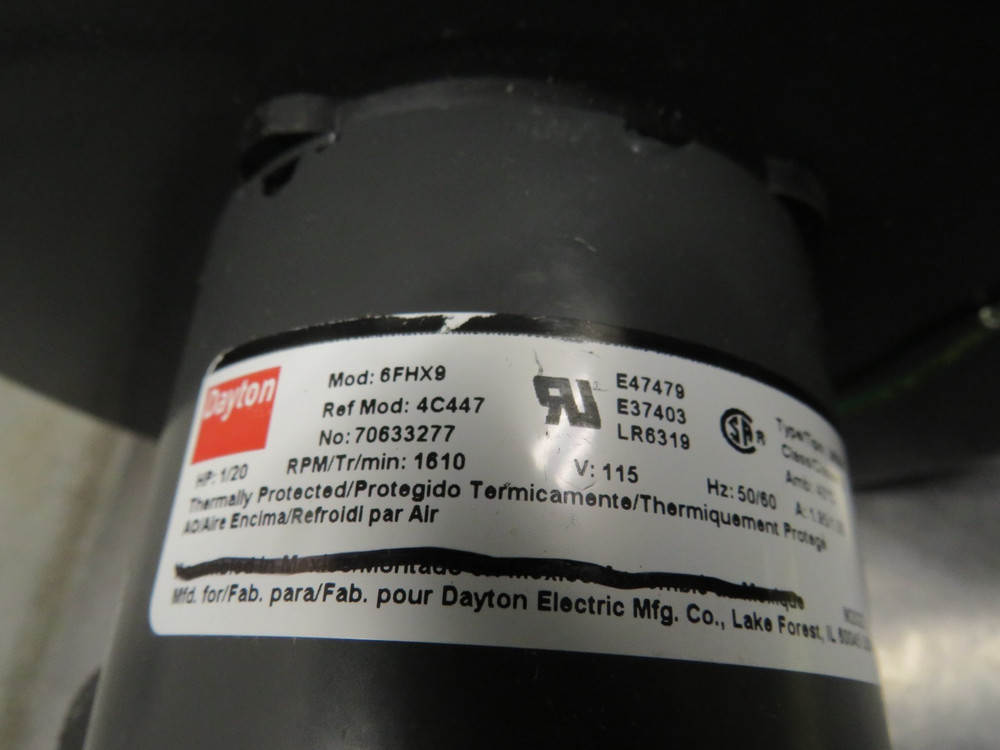 Dayton 6FHX9 Blower