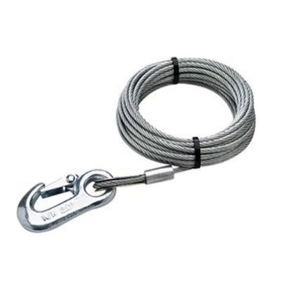 Boat Trailer Winch Cable 80202 | 25 Ft 4000 LBS Strength