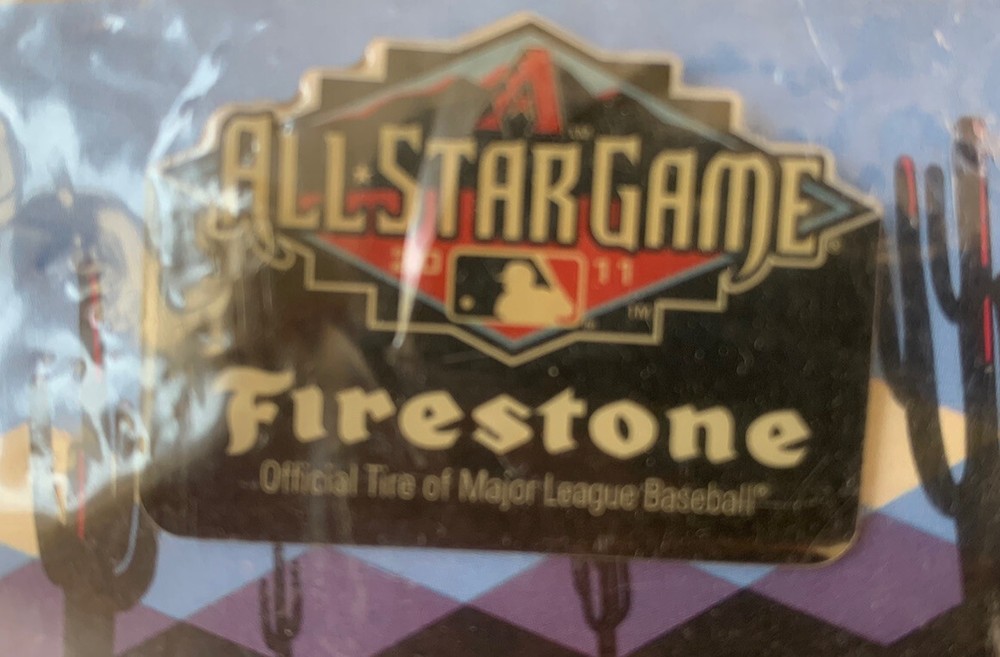2011 MLB All Star Game Firestone Pin Diamondbacks NEW SEALED