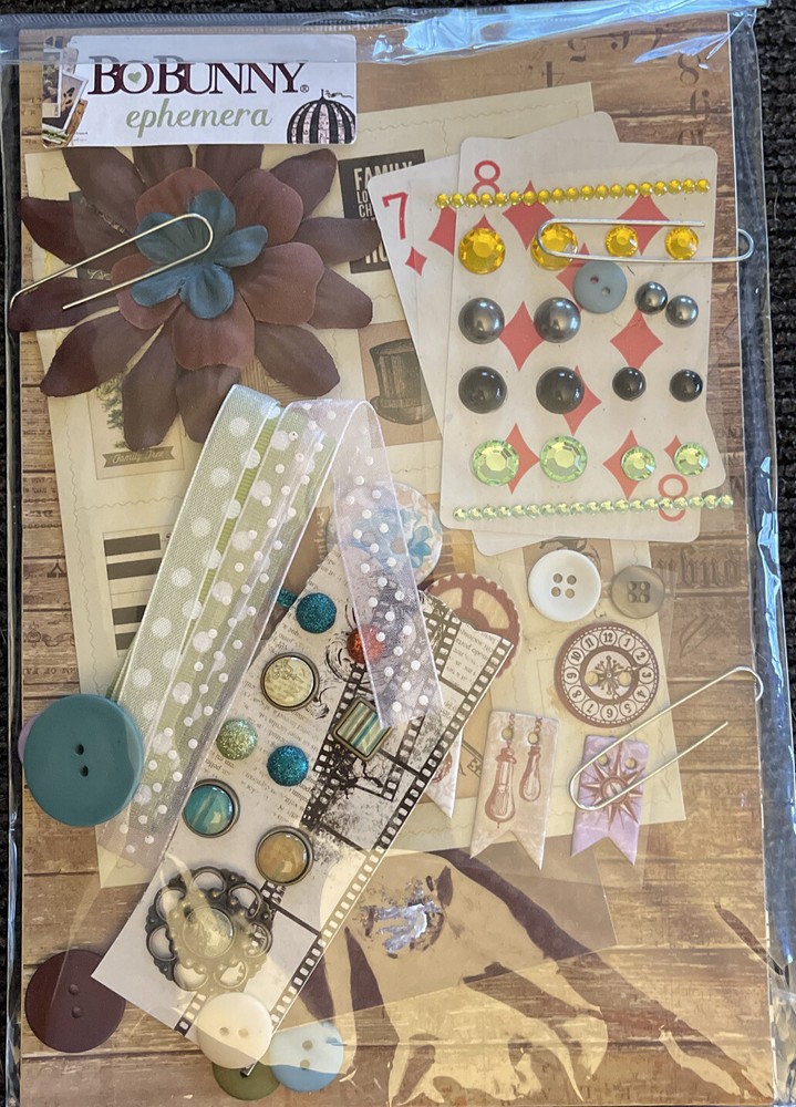 BoBunny ephemera Scrapbook Beautiful Dreamer New