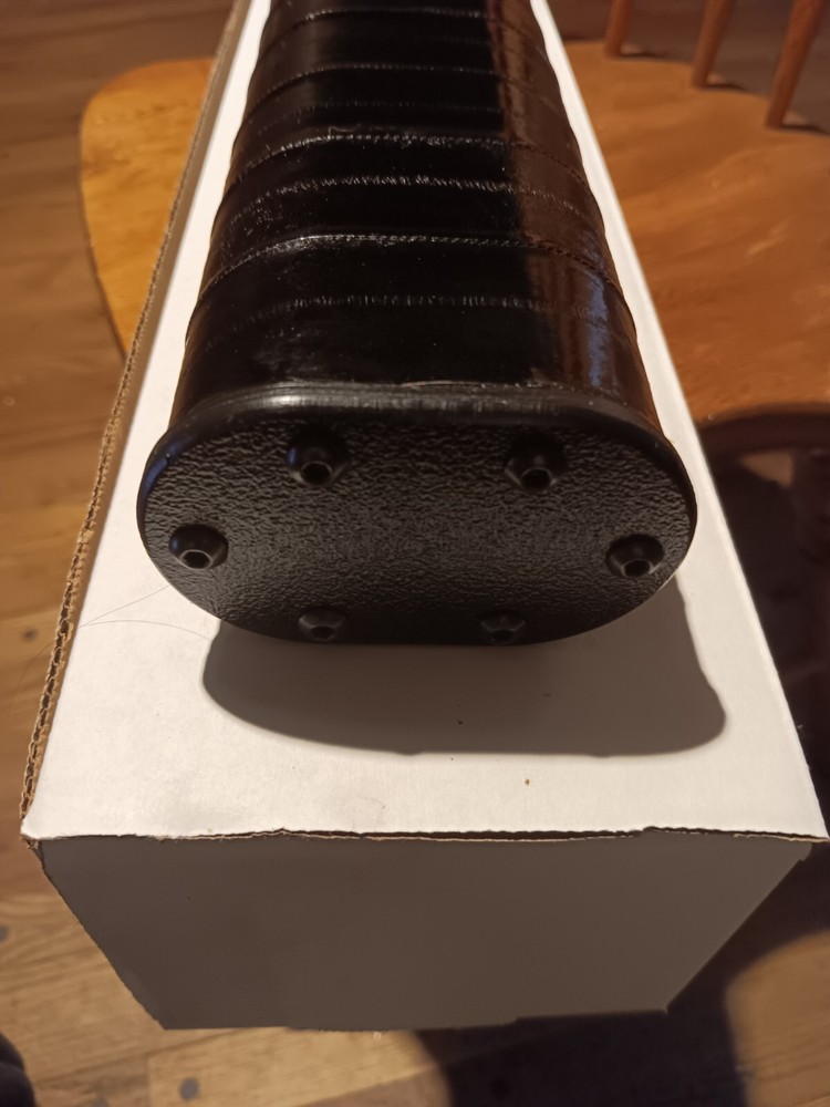 Sam Engles Genuine BLACK EEL 1x2 custom cue case