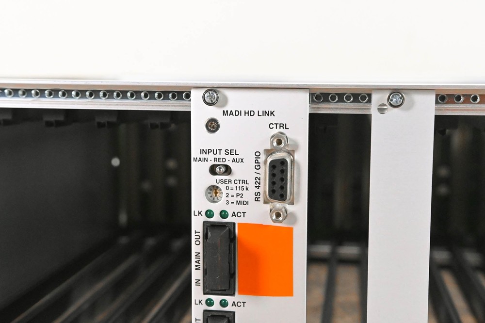 Studer D21m Modular I/O System with Madi HD Link Card CG01BZS