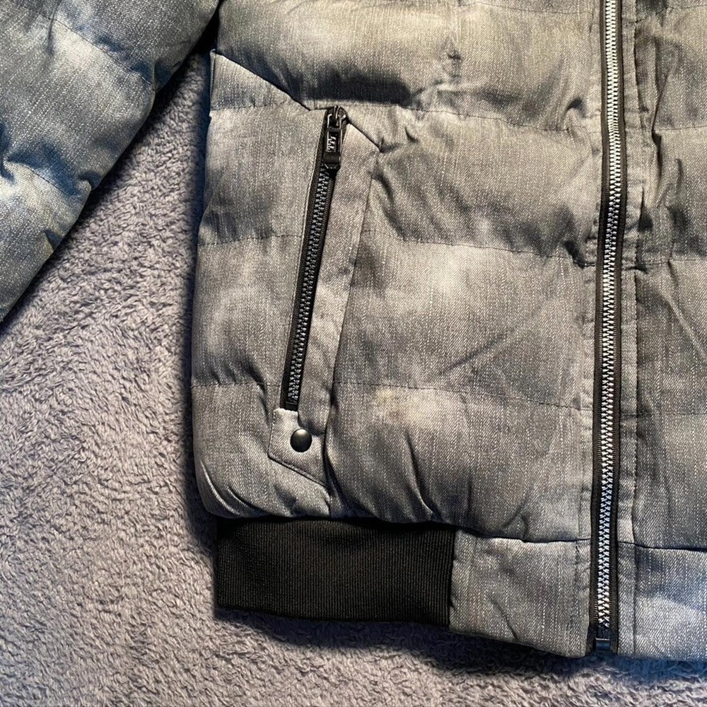 Kaiwel Bomber Jacket Men's Medium Grey Full Zip