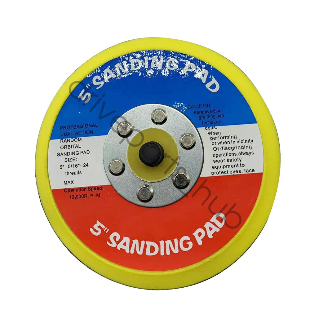 5" HOOK and LOOP FACE SANDING PAD For DA SANDER PALM D/A High quality new