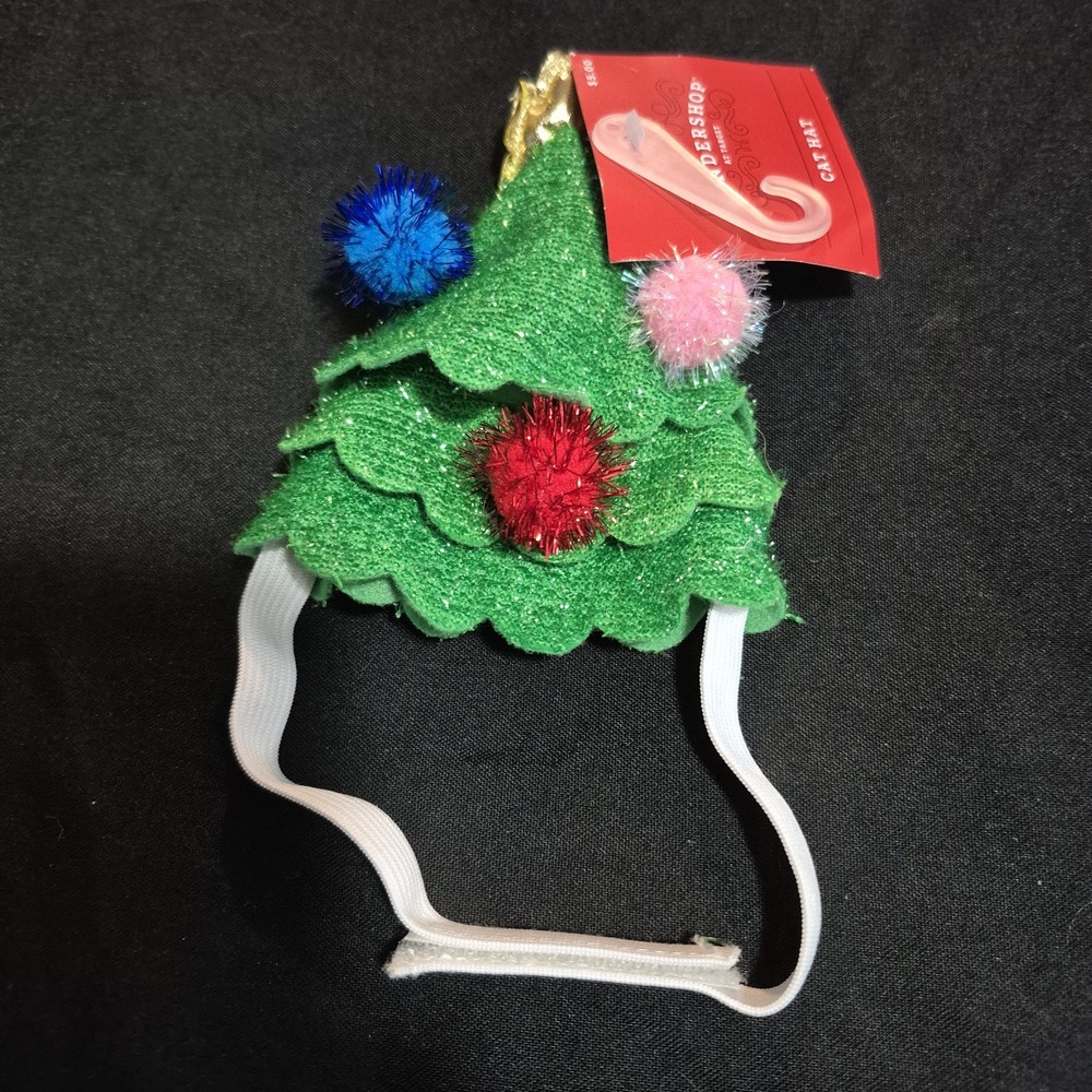 NWT Wondershop Christmas Tree Hat Cat