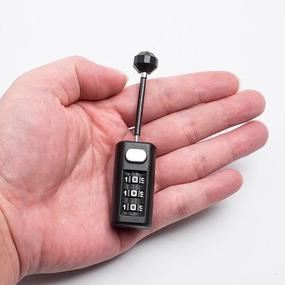 Mini Lock Resettable Coded Lock Backpack Lock Luggage Padlock Dormitory