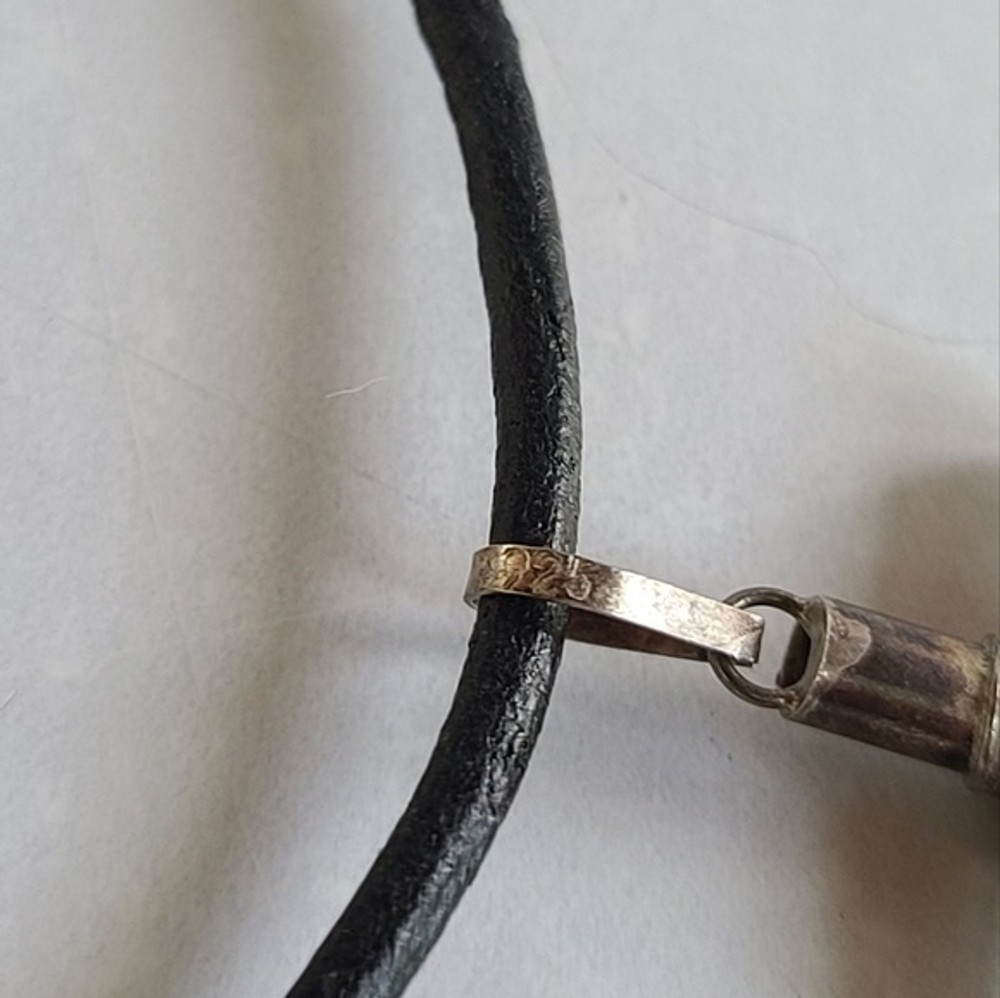 925 Wrapped Cross Pendant Necklace