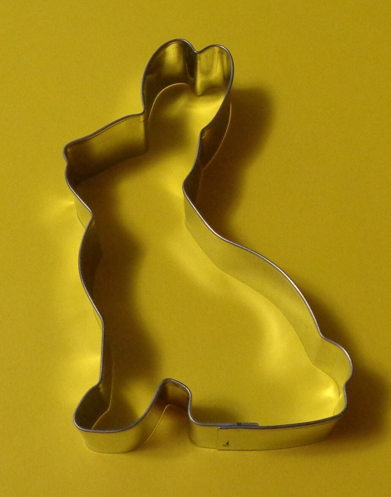 New Tin Easter Bunny/Rabbit Side Facing Large Cookie Cutter