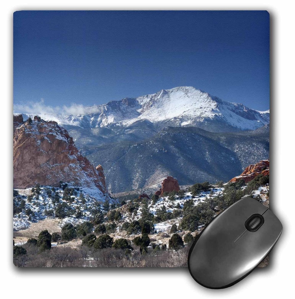 3dRose Colorado Mountains Pikes Peak MousePad