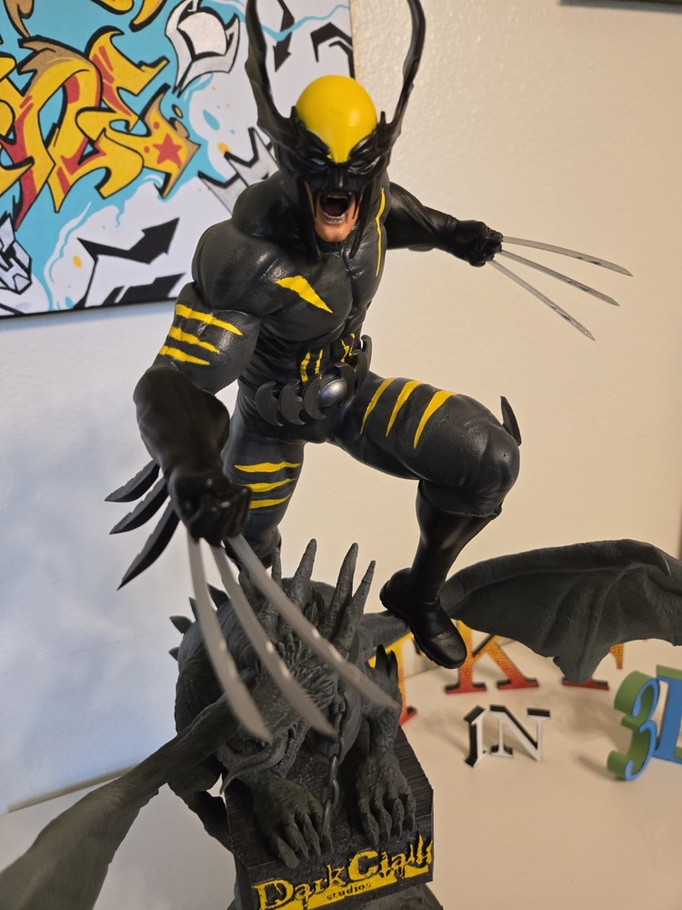Dark Claw Amalgam 3D Printed Statue Painted Figure