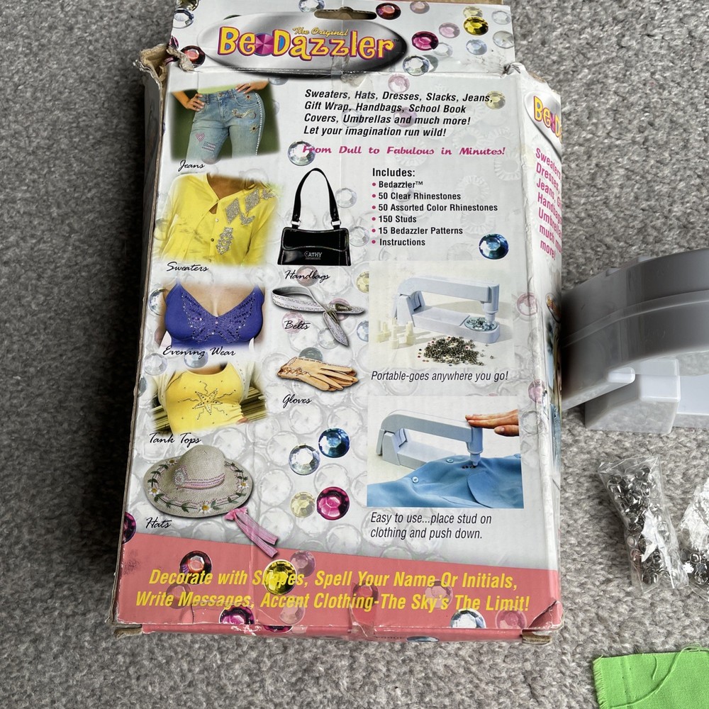 BeDazzler rhinestone stud setting kit Setter tool NOT COMPLETE