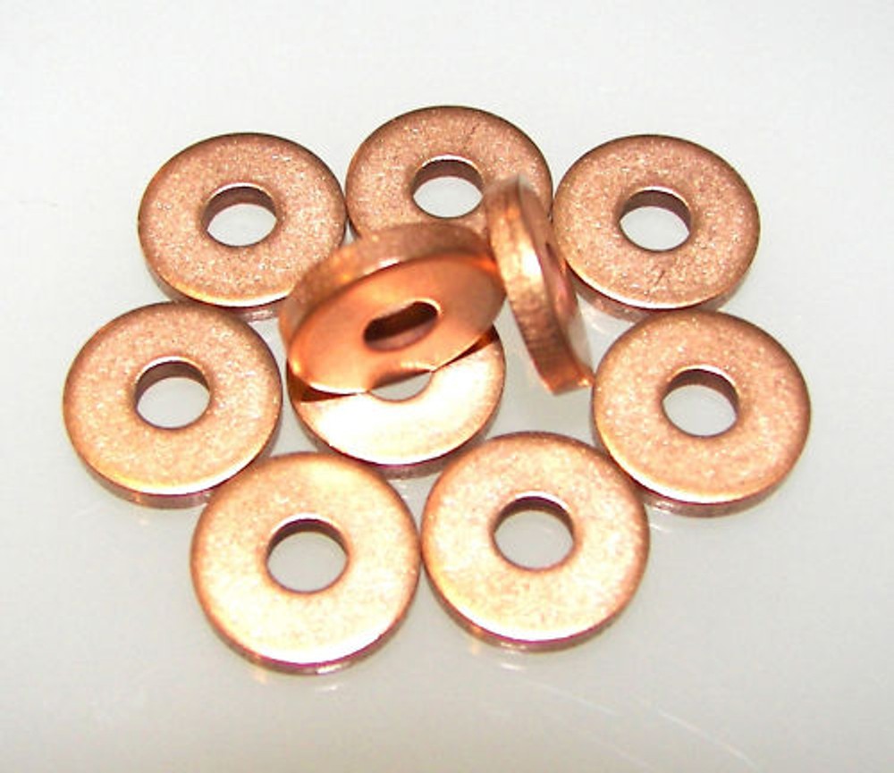 Tattoo Machine 10 #8 Copper Spring Deck Washers, Binder