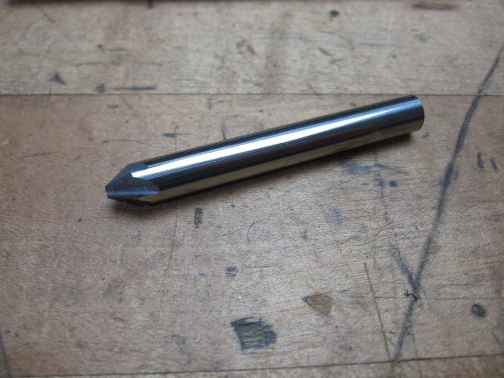 5pcs Countersinks C6-1/4-60 USA MADE 1/4" countersink solid carbide 6 fl 60 deg